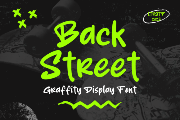 Backstreet Font: Urban Grit Meets Modern Design