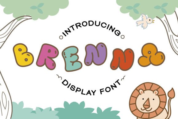 Brenna: The Groovy Font for Modern Design
