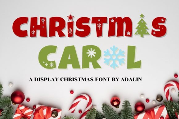 Christmas Carol: A Festive Typeface for Holiday Design