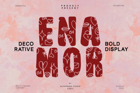 Enamor Font: Modern Romance for Bold Branding