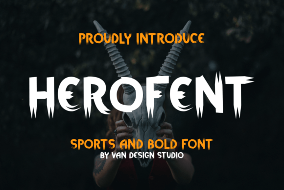 Herofent: A Whimsical Display Font for Modern Design