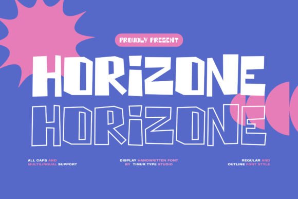 Horizone: Handwritten Elegance for Modern Design