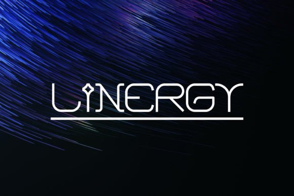 Linergy: The Tech Display Typeface Powering Modern Digital Design