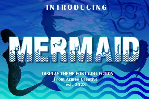 Mermaid Display: Bold Typography