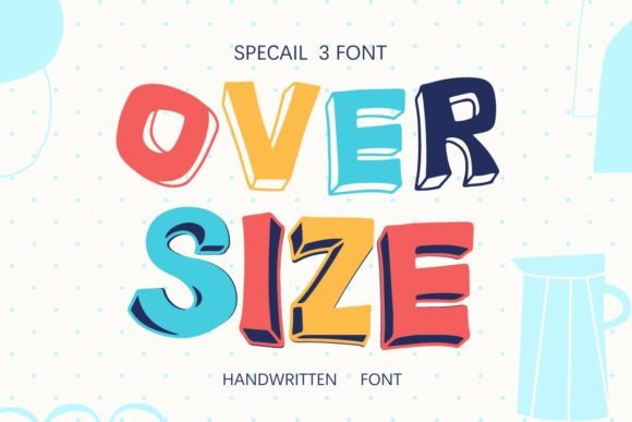 Over Size Duo: A Playful Typography Solution