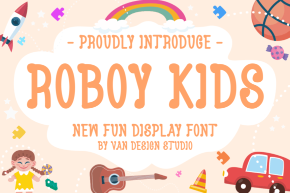 Roboy Kids: Integrating a Unique Display Font into Your Creative Workflow
