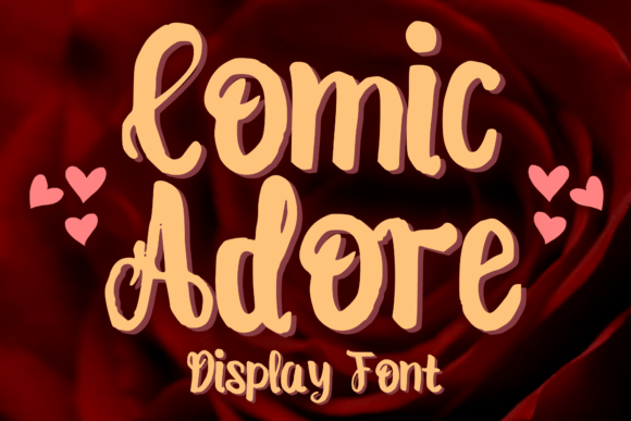 Unleashing Creativity with Comic Adore: The Ultimate Script Font for Playful Designs